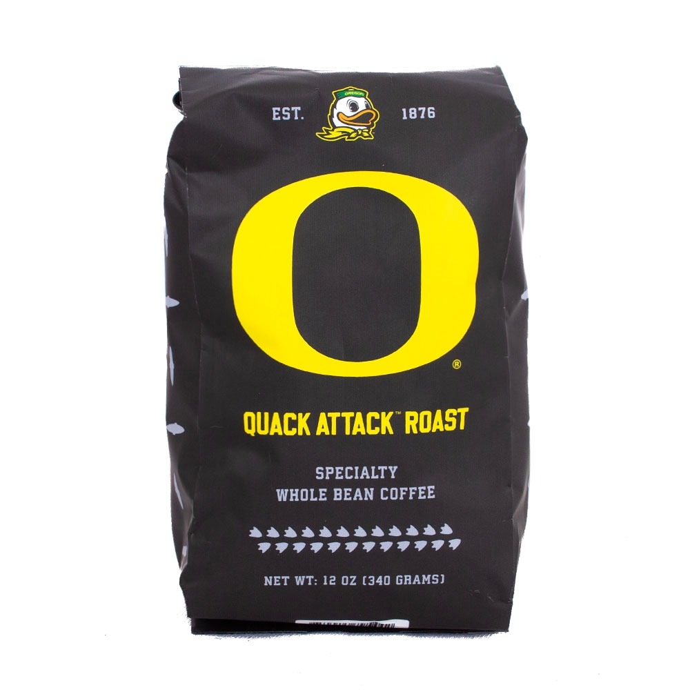 Coffee/Tea, Food & Beverage, Quack Attack, Roast Specialty, Medium Roast, Whole Bean, 12 ounce, 955555